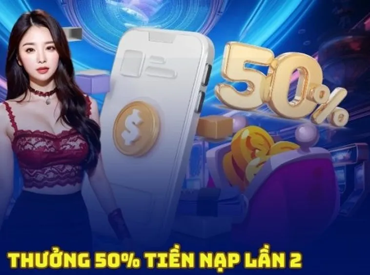 Cơ Hội Nhận Thưởng Nạp Lần 2 Tặng 50% Tại Nhà Cái Tinycat99 Siêu Hấp Dẫn